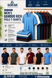 Men Bamboo Rich Polo T-Shirt | Soft & Breathable | 200 GSM - Image 11
