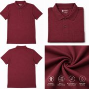 Men Bamboo Rich Polo T-Shirt | Soft & Breathable | 200 GSM - Image 3