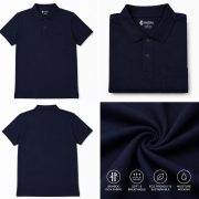 Men Bamboo Rich Polo T-Shirt | Soft & Breathable | 200 GSM - Image 9