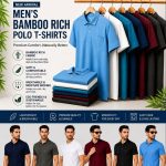 Men Bamboo Rich Polo T-Shirt | Soft & Breathable | 200 GSM