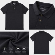 Men Bamboo Rich Polo T-Shirt | Soft & Breathable | 200 GSM - Image 5