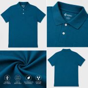 Men Bamboo Rich Polo T-Shirt | Soft & Breathable | 200 GSM - Image 6