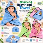 Bamboo Baby Hooded Towels/Wraps