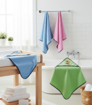 Bamboo Baby Hooded Towels/Wraps - Image 5
