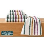 Premium Terry Cotton Bath Towel – 100% Cotton | 450 GSM | Soft & Absorbent