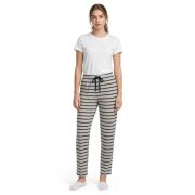 Ladies Striped Cotton-Rich Knit Pants - Image 5