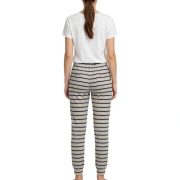 Ladies Striped Cotton-Rich Knit Pants - Image 4