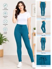 Ladies Cotton/Lycra Leggings – 95% Cotton, 5% Lycra - Image 7