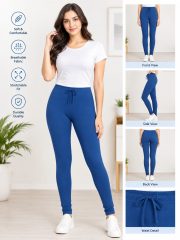 Ladies Cotton/Lycra Leggings – 95% Cotton, 5% Lycra - Image 9