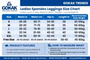 Ladies Cotton/Lycra Leggings – 95% Cotton, 5% Lycra - Image 14