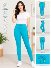 Ladies Cotton/Lycra Leggings – 95% Cotton, 5% Lycra - Image 13
