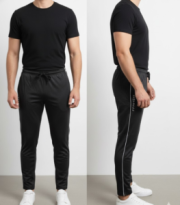 Men's Cotton rich Track Pants - Image 3