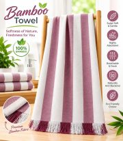 Bamboo Plain Broad Stripper Towel - Image 17