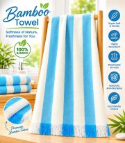 Bamboo Plain Broad Stripper Towel - Image 9