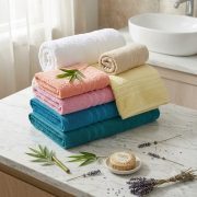 Bamboo Cotton Terry Towels 72*148 Cm