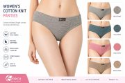Ladies 100% Cotton Briefs – Soft, Breathable & Comfortable
