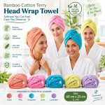 Bamboo Ladies Head Wrap (After Shower)