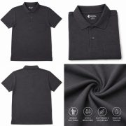 Men Bamboo Rich Polo T-Shirt | Soft & Breathable | 200 GSM - Image 10