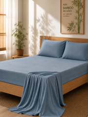 100% Bamboo Bed Sheet with Pillow Cover - Image 8