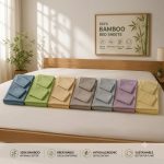 100% Bamboo Bed Sheet with Pillow Cover