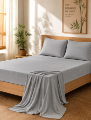100% Bamboo Bed Sheet with Pillow Cover - Image 6