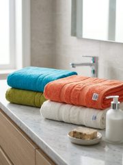 Premium 100% Cotton Terry Bath Towel – 450 GSM - Image 3