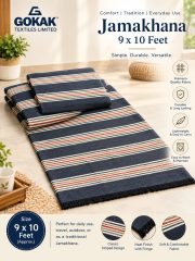 Premium Stripper Jamakhan / Floor Spread – 9 × 10 Feet - Image 3