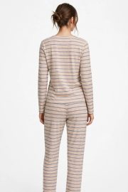 Women's Striper Cotton Top& Bottom Sets - Image 9