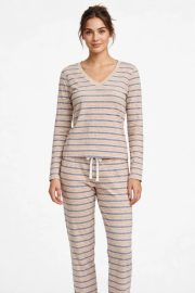 Women's Striper Cotton Top& Bottom Sets - Image 10