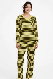 Women's Striper Cotton Top& Bottom Sets - Image 6