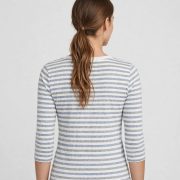 Ladies Top Striper T- Shirt 3/4th Sleeve - Image 4